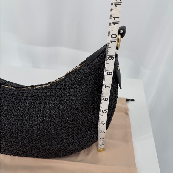 JULES KAE - Woven Hobo Bag with Braided Strap - Picture 6 of 7